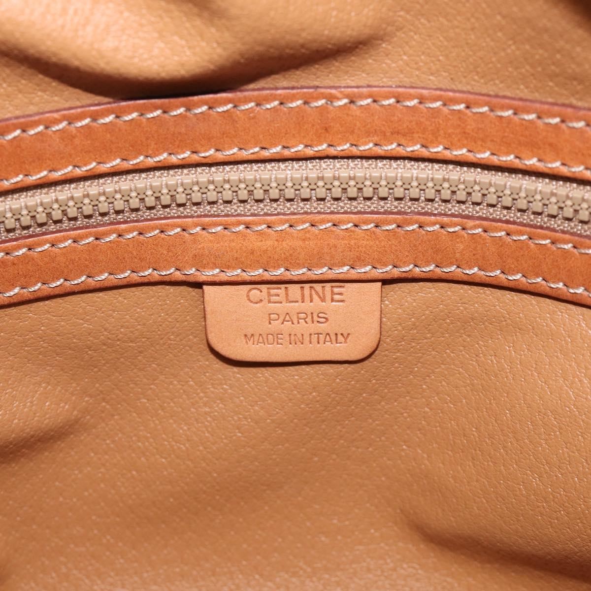 Celine C Macadam Canvas Brown Canvas Handbag (Pre-Owned)