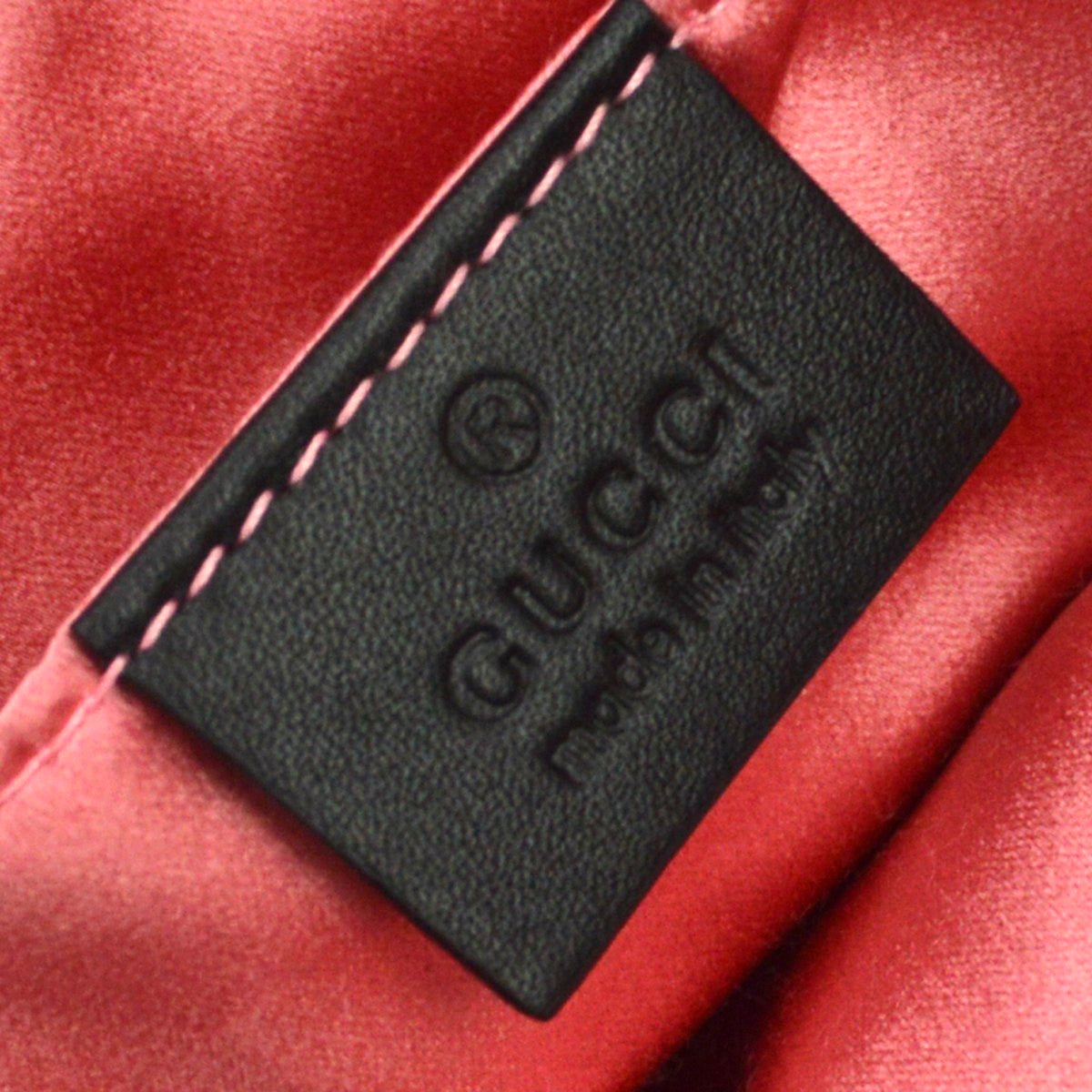 Gucci Gg Marmont Belt Embellished Matelasse Velvet Black Velvet Handbag (Pre-Owned)