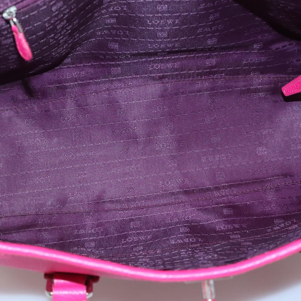 Loewe Alamo Leather Pink Leather Handbag (Pre-Owned)