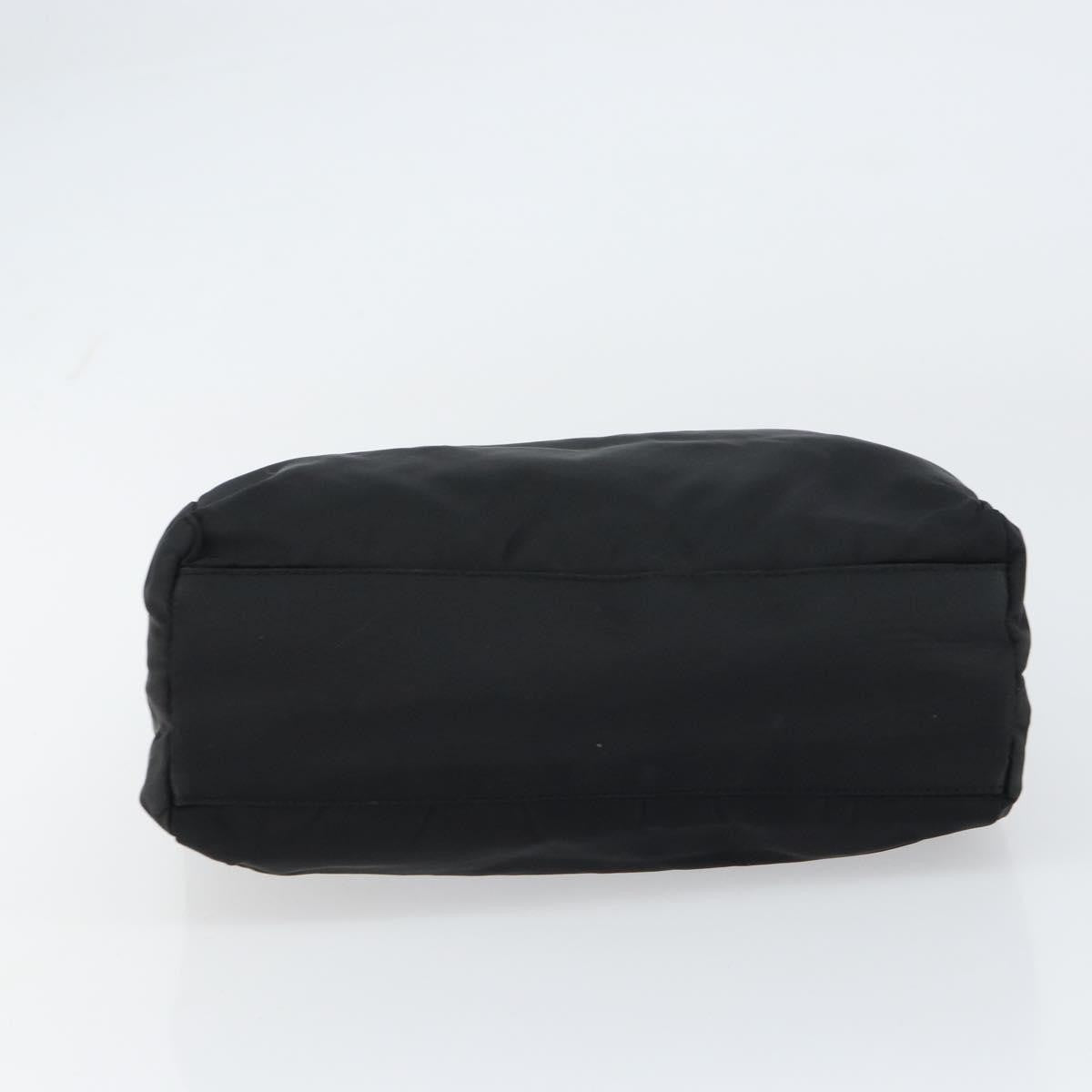 Prada Vintage Tote Nylon Black Nylon Tote Bag Bag (Pre-Owned)