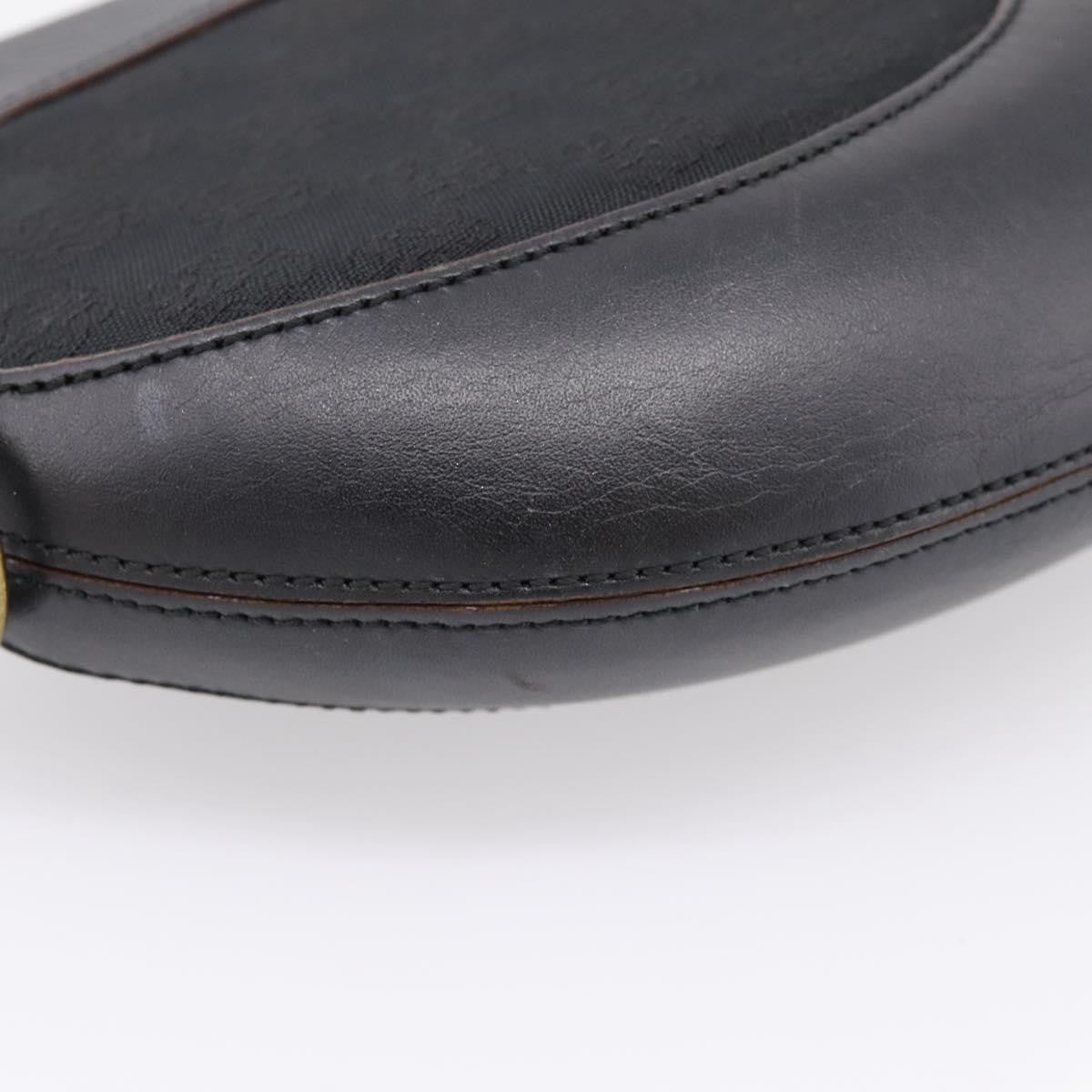 Loewe Vintage Leather Black Leather Shoulder Bag Bag (Pre-Owned)