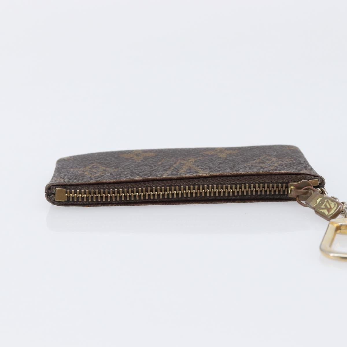Louis Vuitton Pochette Clés Monogram Canvas Brown Canvas Wallets Accessory (Pre-Owned)