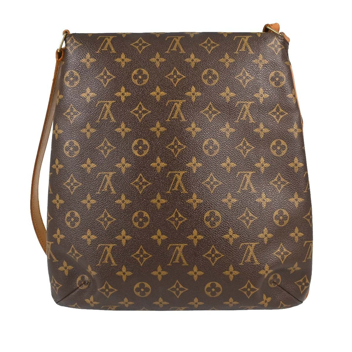 Louis Vuitton Musette Salsa Monogram Canvas Brown Canvas Shoulder Bag Bag (Pre-Owned)