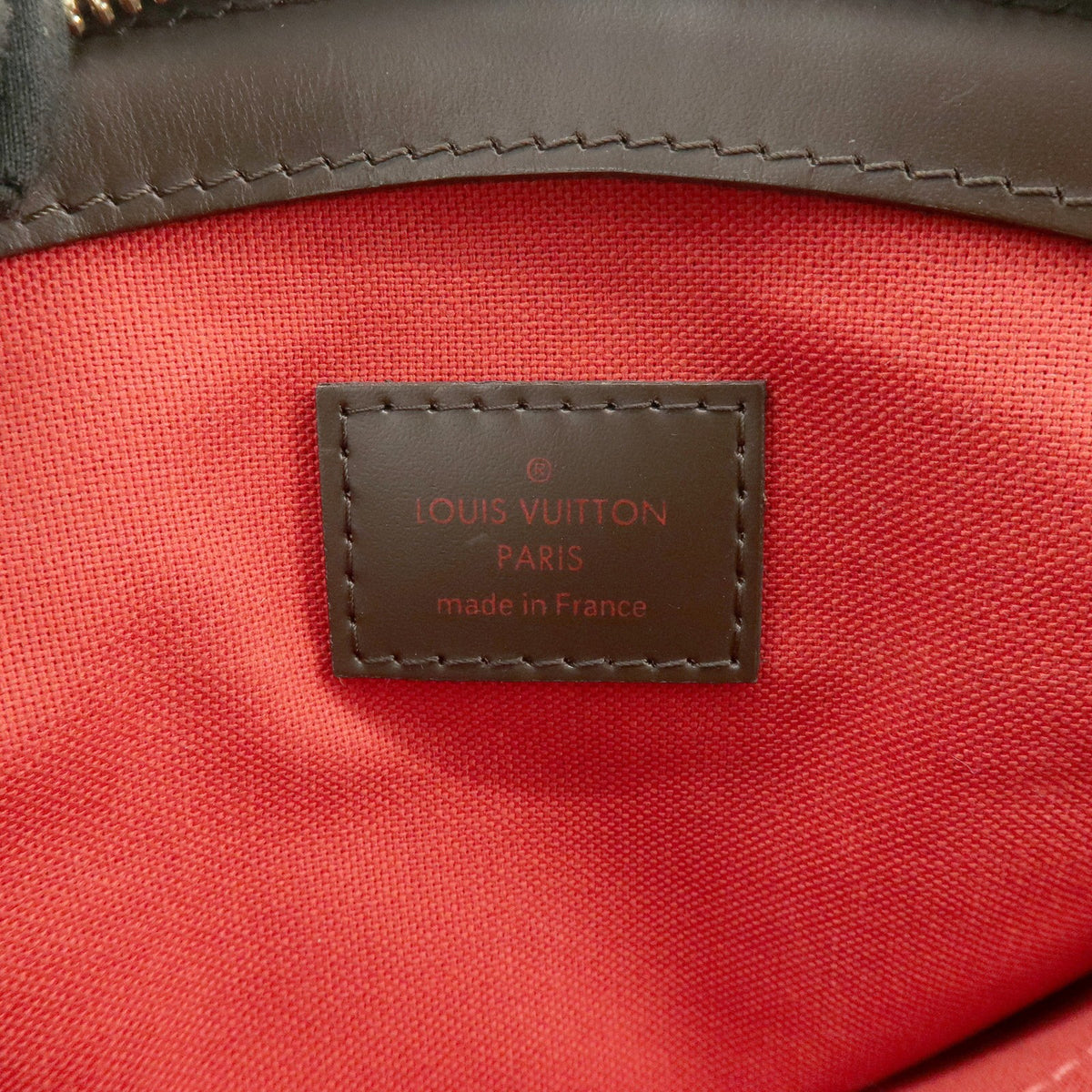 Louis Vuitton Verona Damier Brown Canvas Handbag (Pre-Owned)
