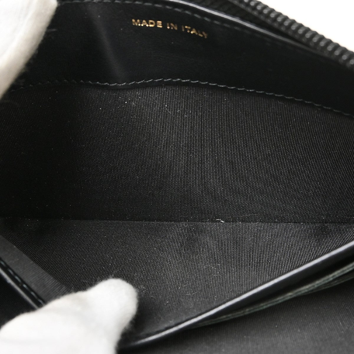 Chanel Portefeuille Long Cc Logo Caviar Skin Black Leather Wallets Accessory (Pre-Owned)
