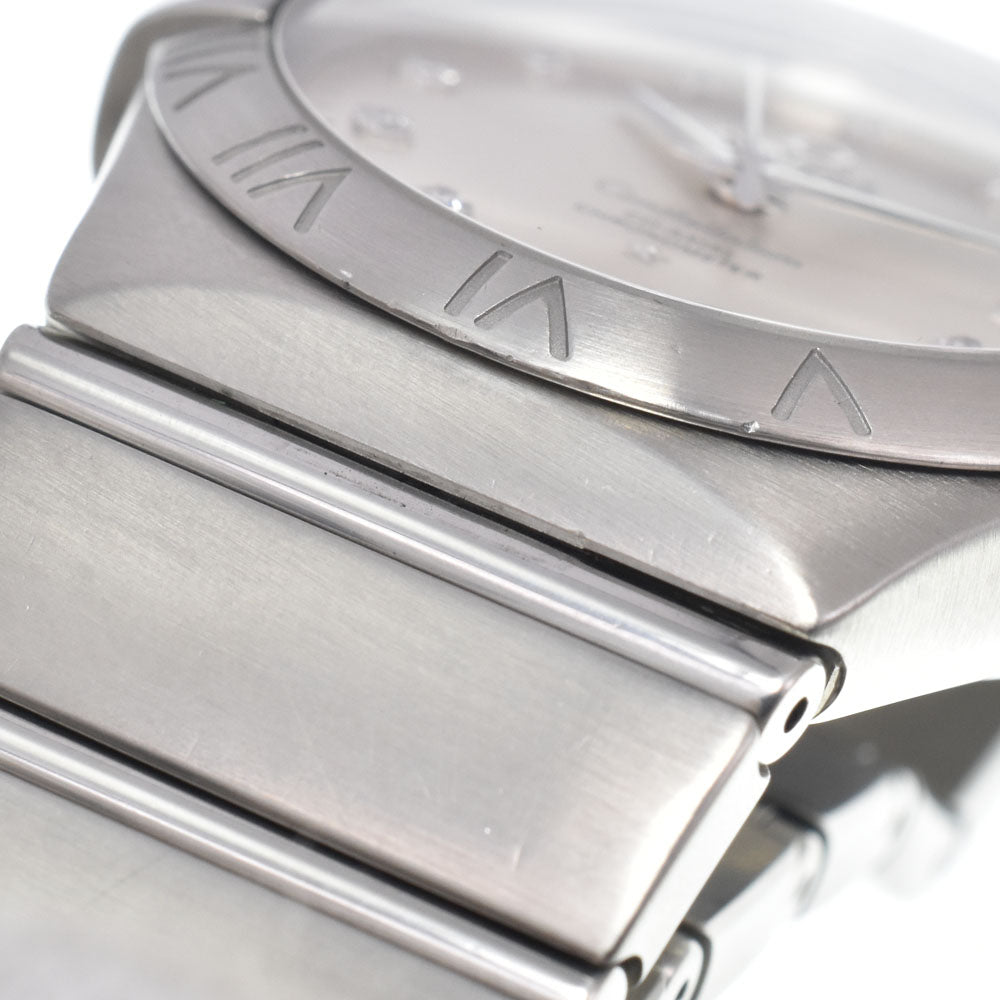Omega Constellation Co-Axial Chronometer Automatic Stainless Steel With Diamond Markers Watch (Pre-Owned)