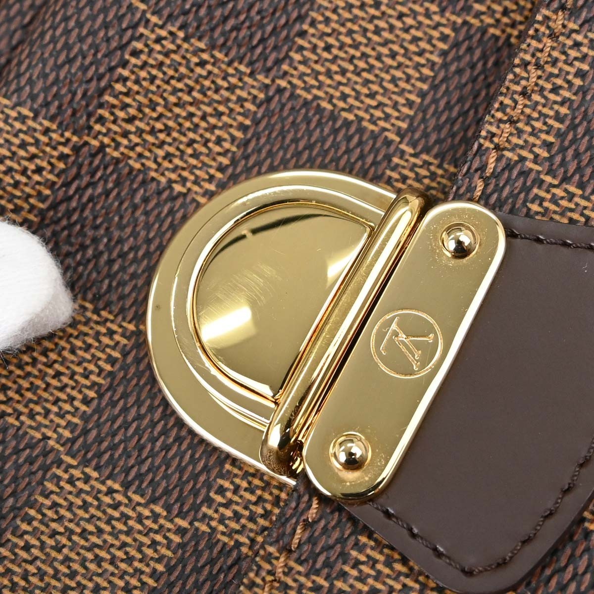 Louis Vuitton Ravello Damier Brown Canvas Handbag (Pre-Owned)