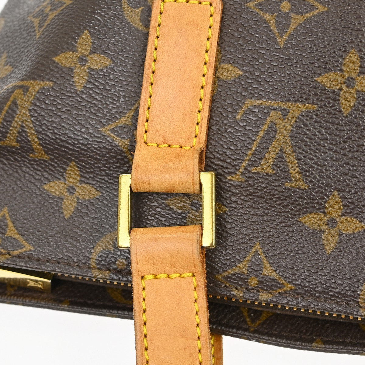 Louis Vuitton Cabas Piano Monogram Canvas Brown Canvas Tote Bag Bag (Pre-Owned)