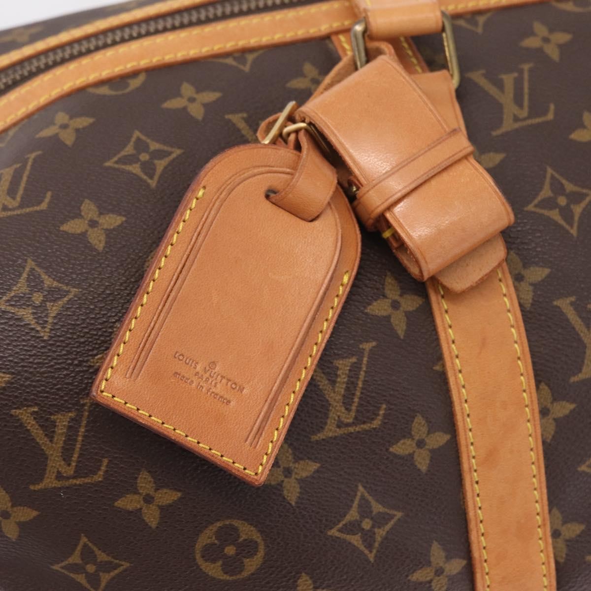 Louis Vuitton Sac Souple Monogram Canvas Brown Canvas Handbag (Pre-Owned)