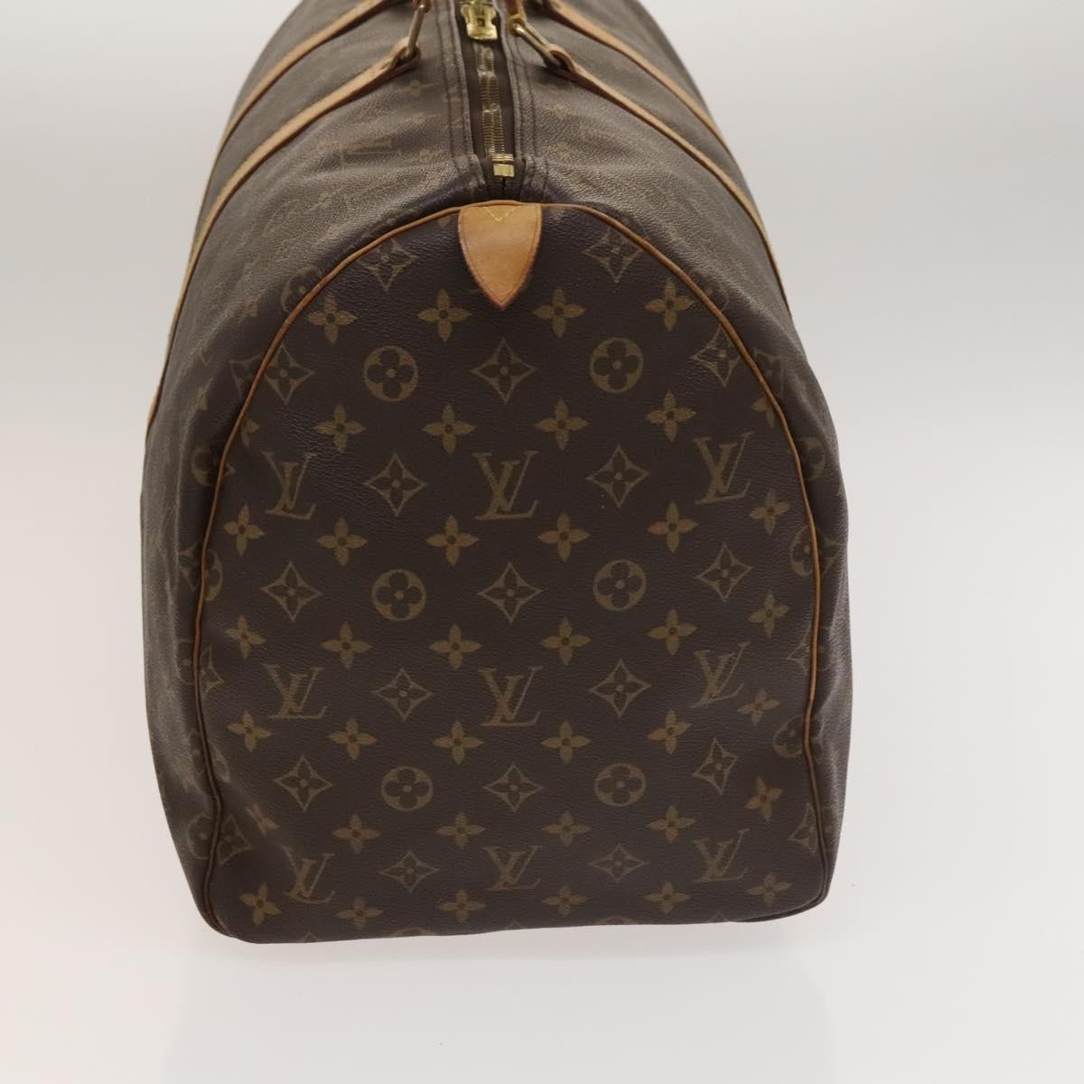 Louis Vuitton Keepall Monogram Canvas Brown Canvas Travel Bag Bag (Pre-Owned)