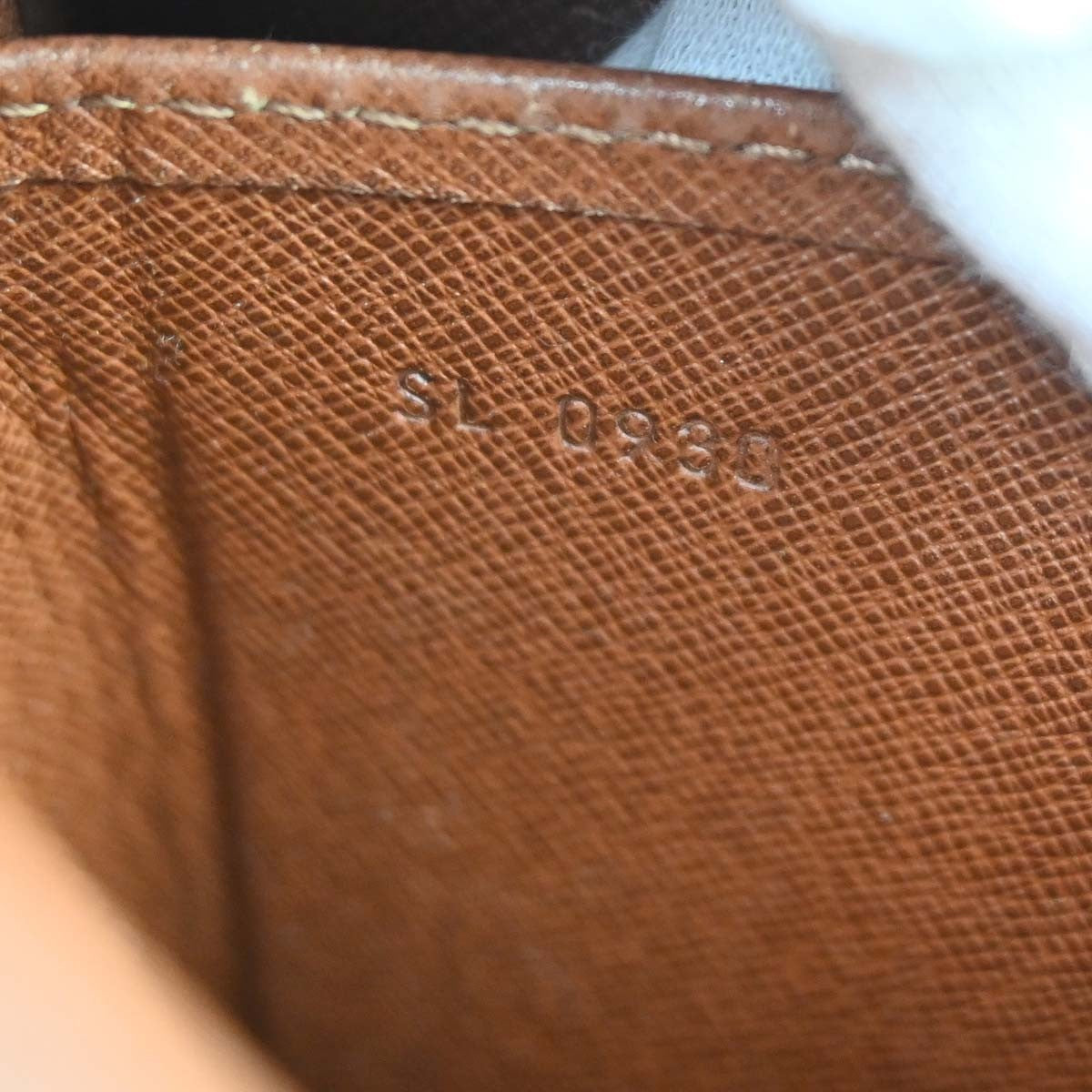 Louis Vuitton Cartouchiere Monogram Canvas Brown Canvas Handbag (Pre-Owned)