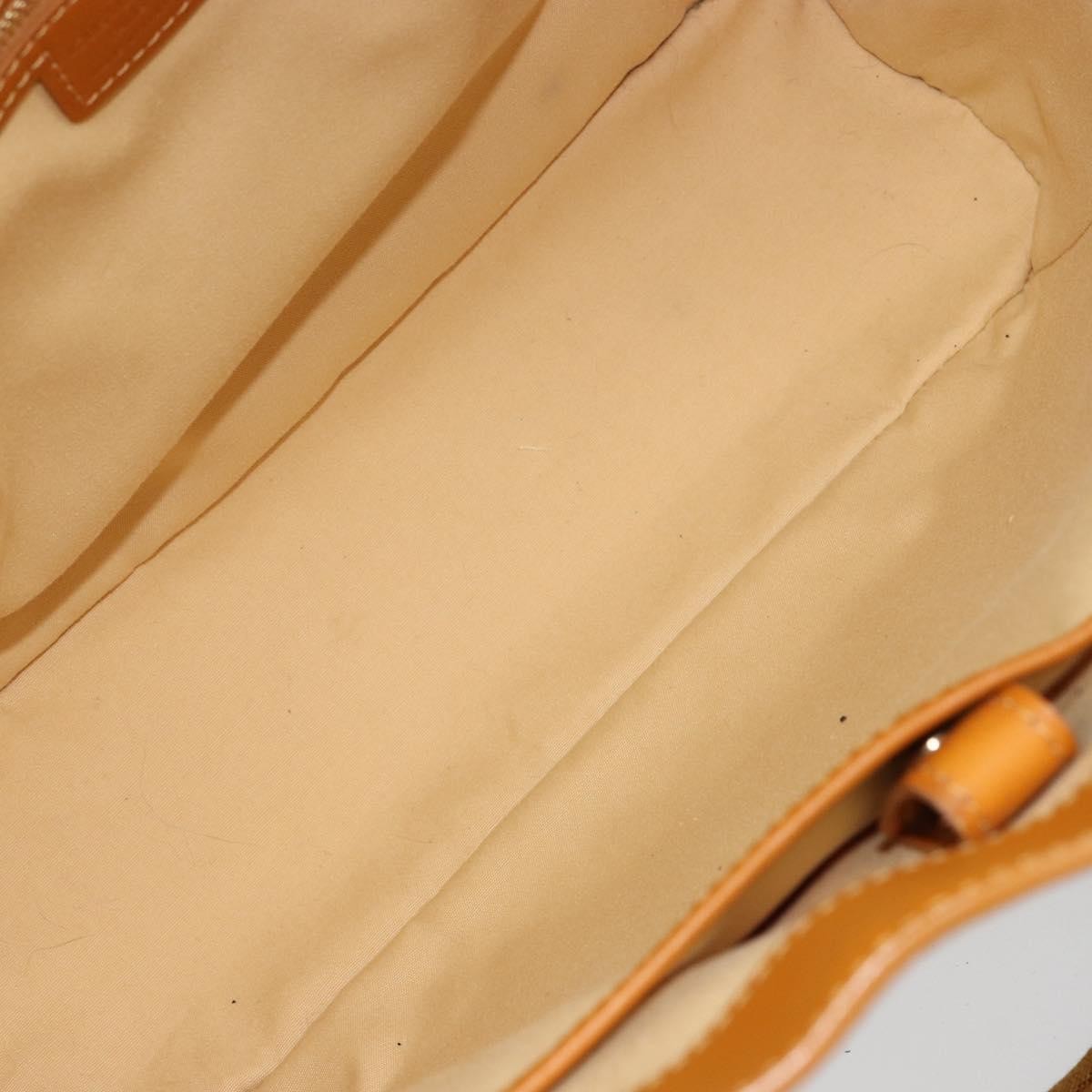 Louis Vuitton Lucille Mini Lin Beige Canvas Handbag (Pre-Owned)