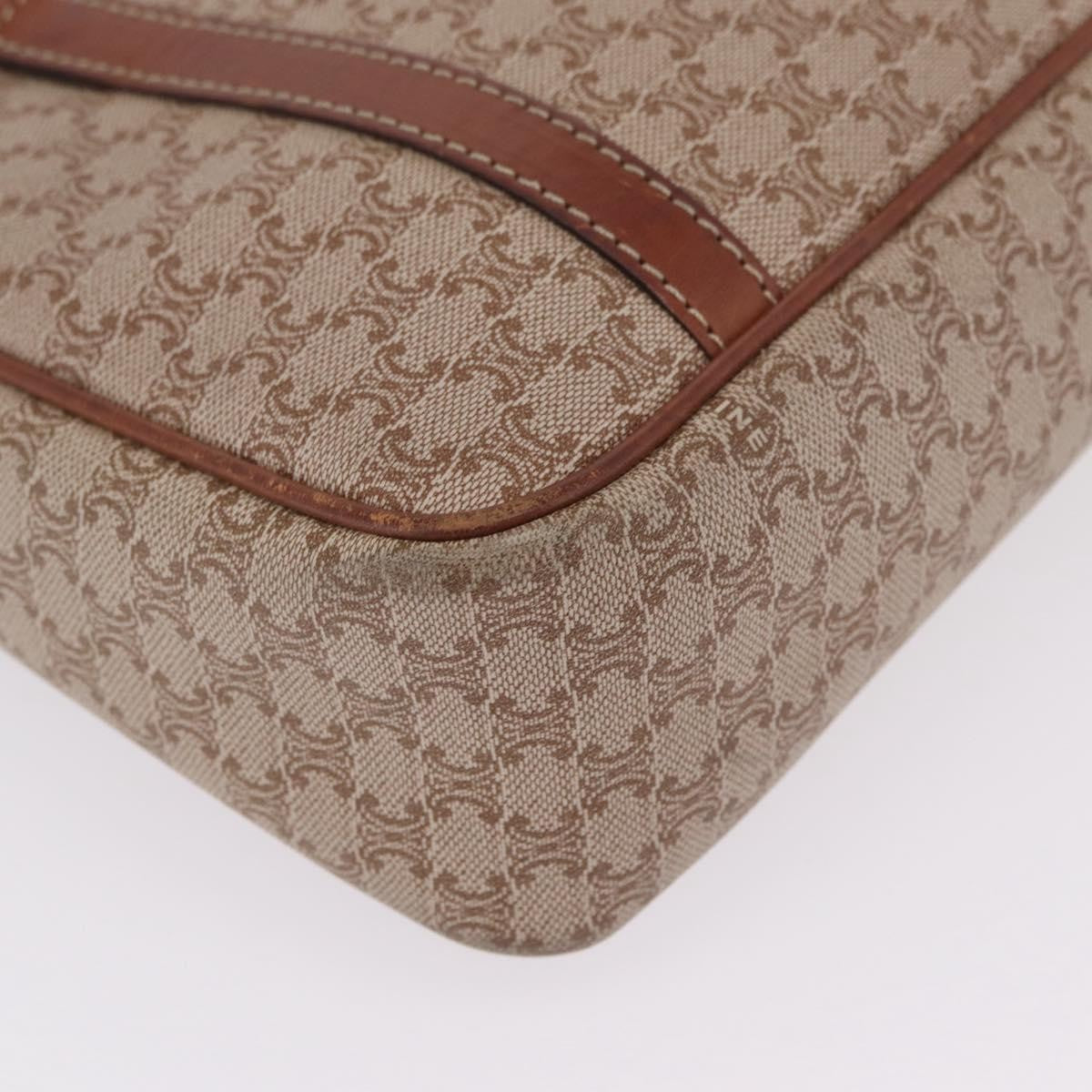 Celine Tote Canvas Beige Canvas Tote Bag Bag (Pre-Owned)
