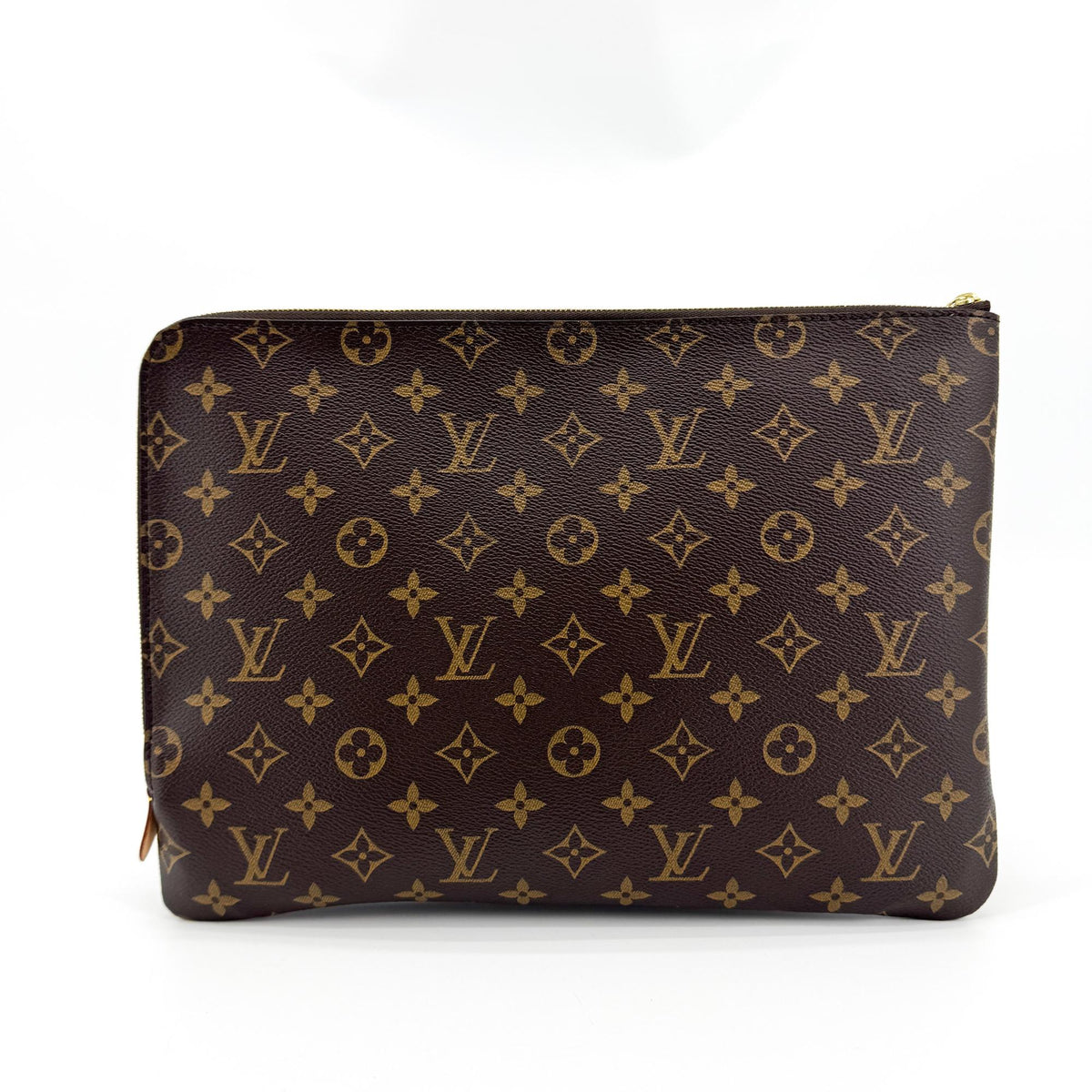 Louis Vuitton Etui Voyage Monogram Canvas Brown Canvas Clutche & Pouche Bag (Pre-Owned)