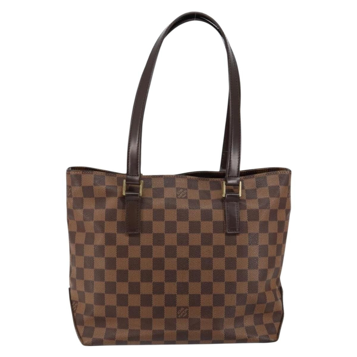 Louis Vuitton Cabas Piano Damier Brown Canvas Tote Bag Bag (Pre-Owned)