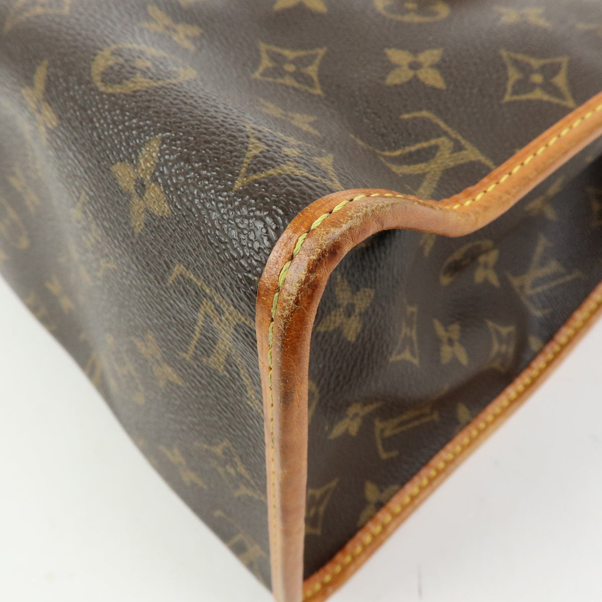 Louis Vuitton Popincourt Monogram Canvas Brown Canvas Shoulder Bag Bag (Pre-Owned)
