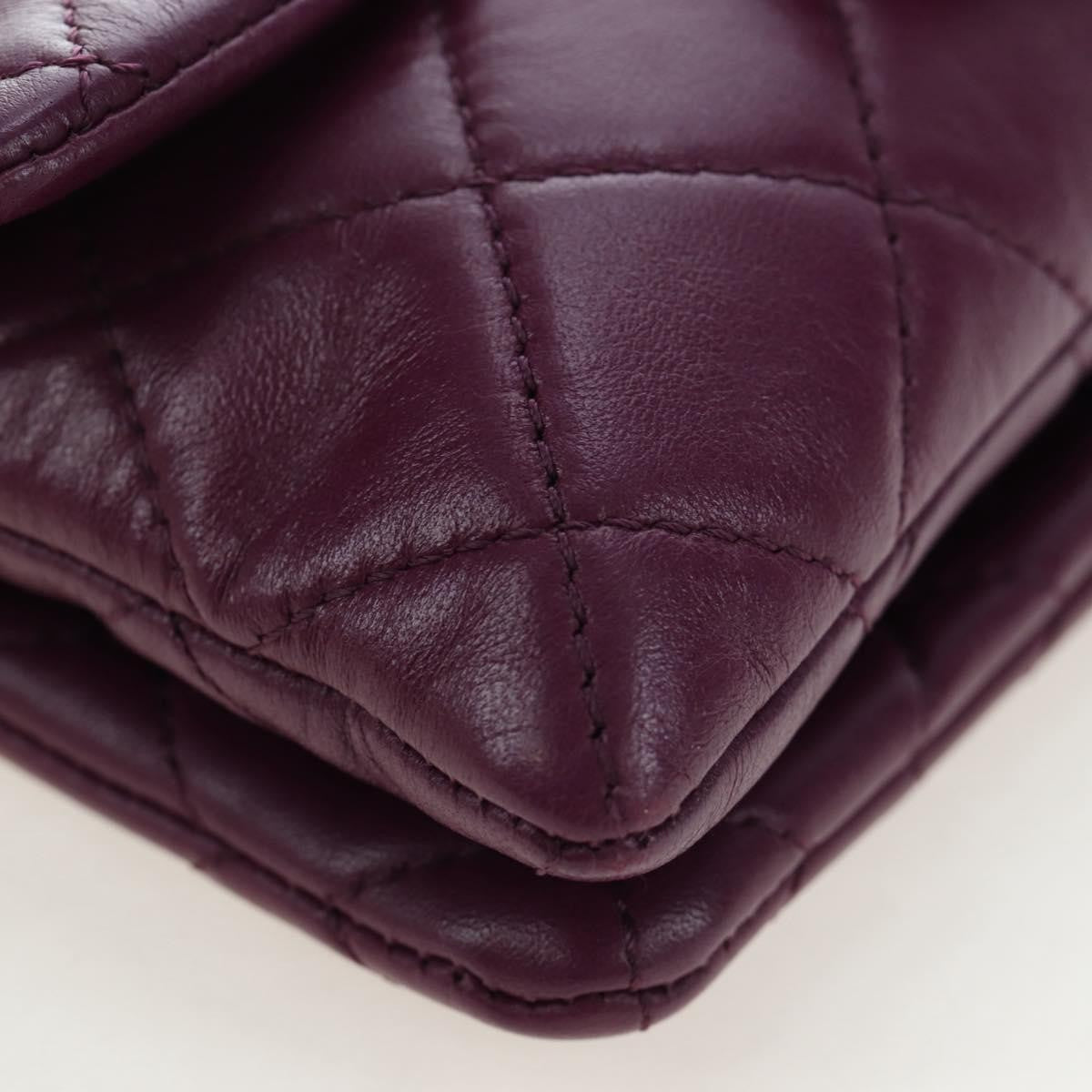 Chanel Mineral Nights Quilted Lambskin Purple Calfskin Crossbody Bag Bag (Pre-Owned)