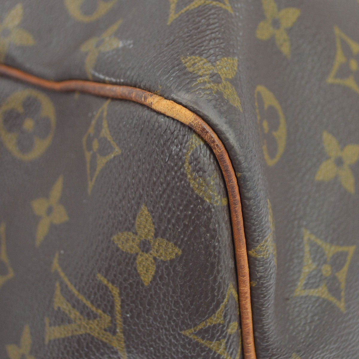 Louis Vuitton Keepall Monogram Canvas Brown Canvas Travel Bag Bag (Pre-Owned)