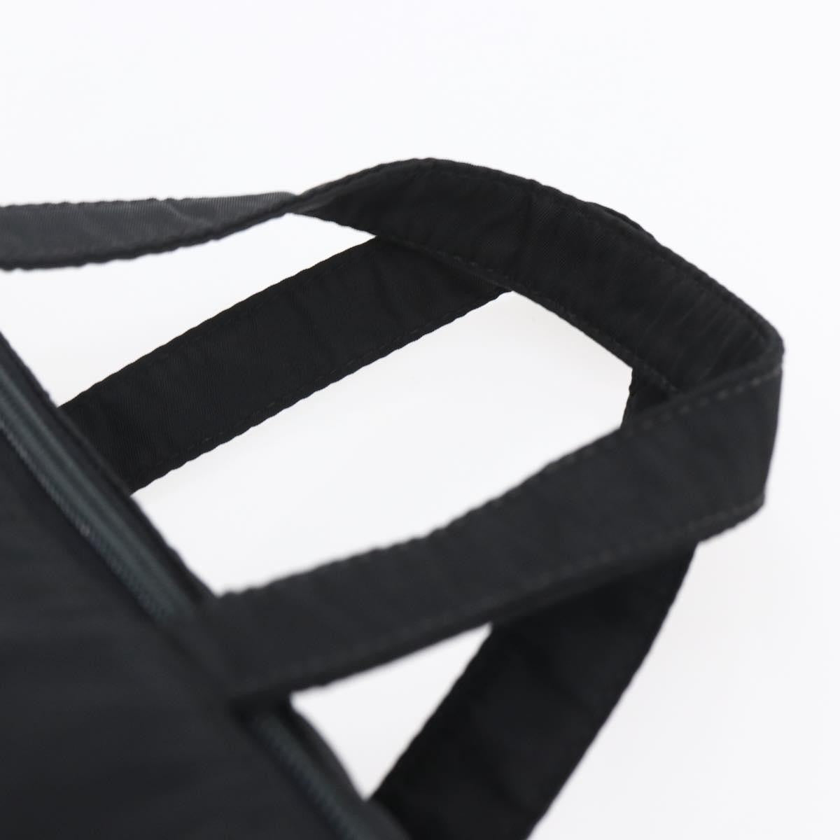 Prada Vintage Tessuto Black Nylon Handbag (Pre-Owned)