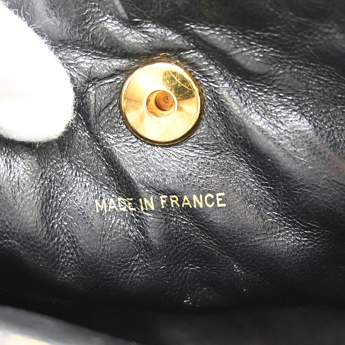 Chanel Duma Drawstring Quilted Leather Black Leather Backpack Bag (Pre-Owned)