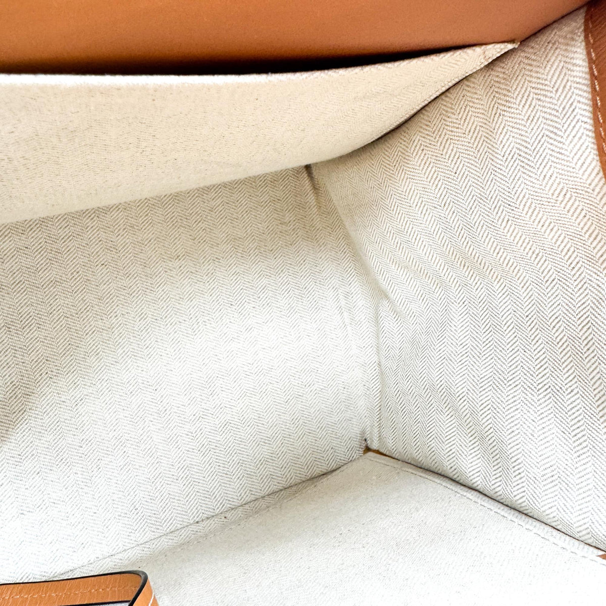 Loewe Cushion Leather Brown Leather Tote Bag Bag (Pre-Owned)