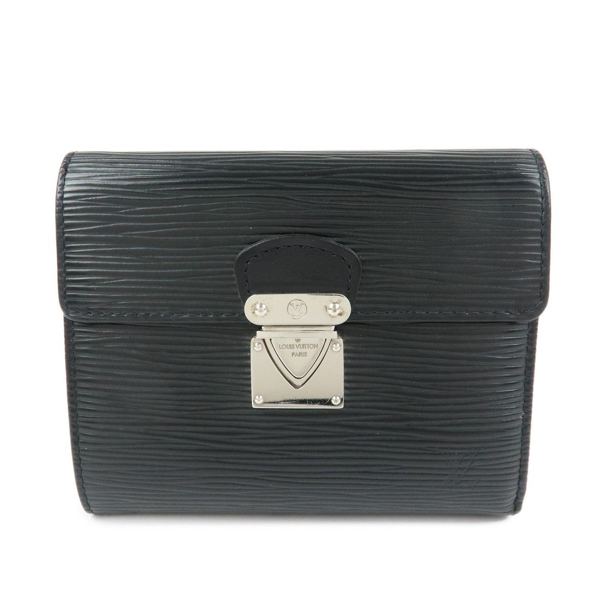 Louis Vuitton Koala Epi Leather Black Leather Wallets Accessory (Pre-Owned)