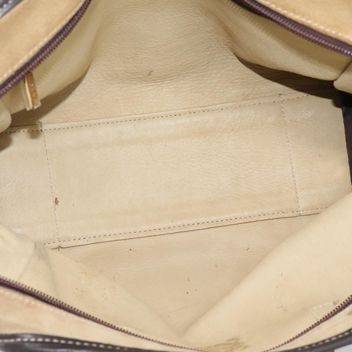 Loewe Amazona Suede Beige Suede Handbag (Pre-Owned)