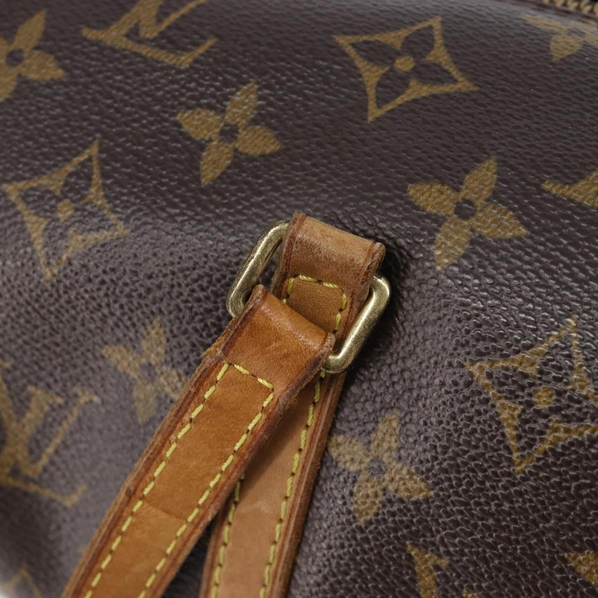 Louis Vuitton Papillon Monogram Canvas Brown Canvas Handbag (Pre-Owned)