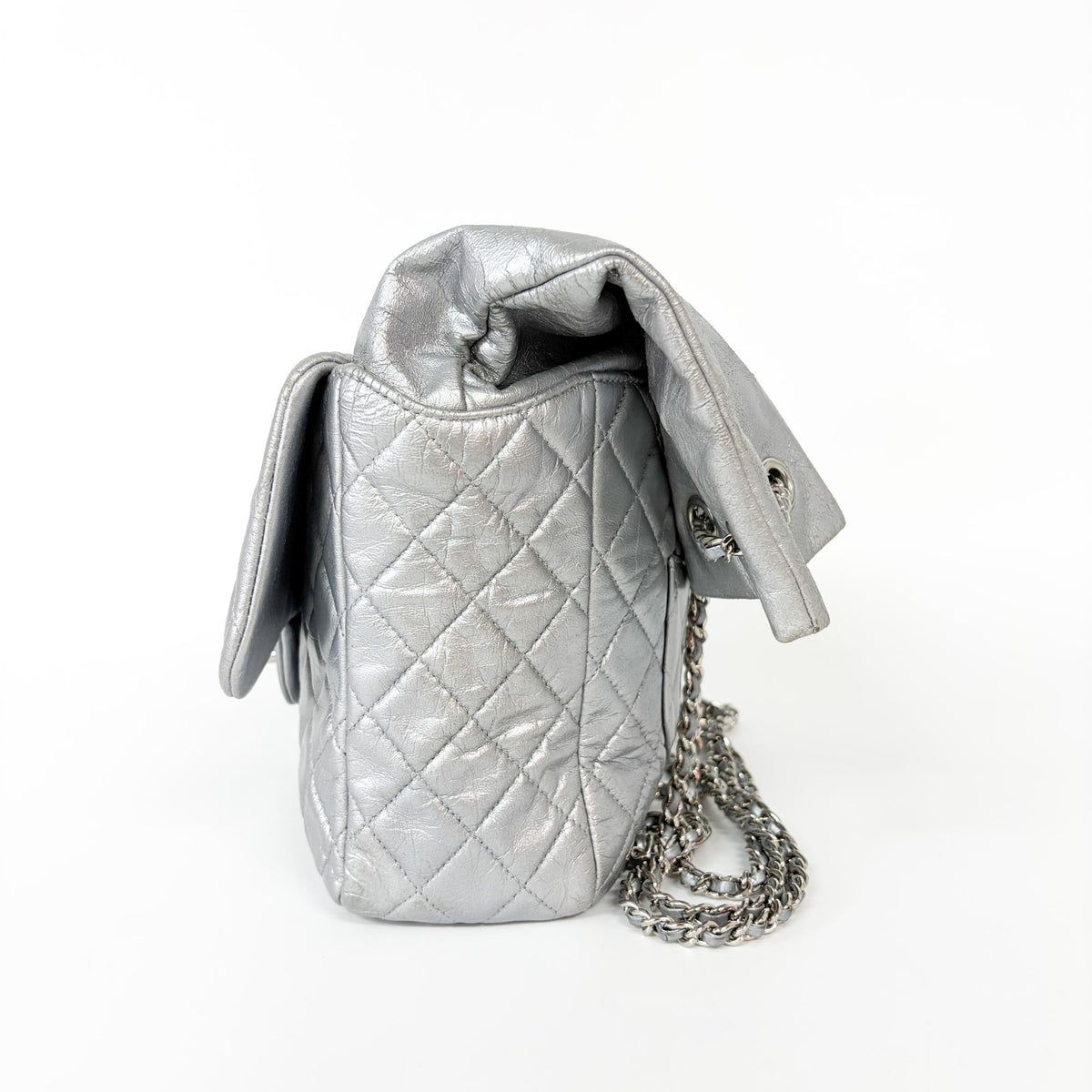 Chanel Backpack In Seoul Metallic Lambskin Metallic Leather Backpack Bag (Pre-Owned)