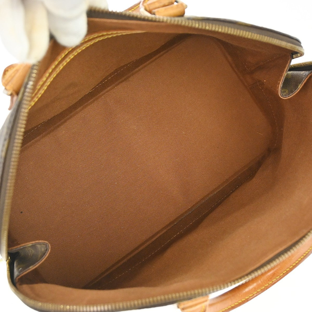 Louis Vuitton Alma Monogram Brown Canvas Handbag (Pre-Owned)