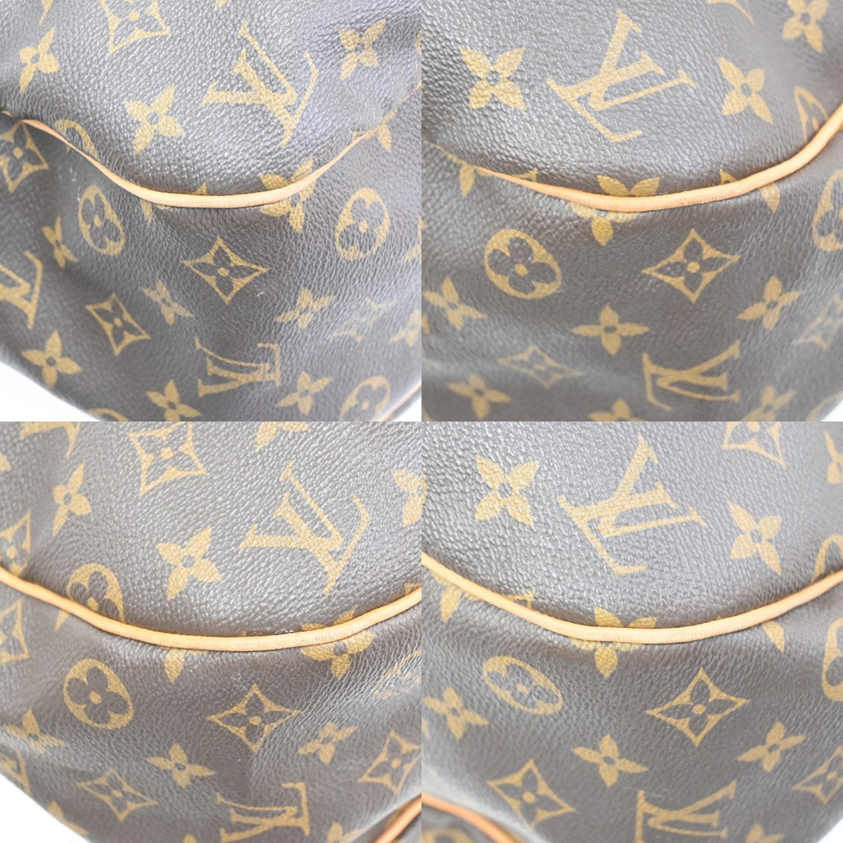 Louis Vuitton Galliera Monogram Canvas Brown Canvas Handbag (Pre-Owned)