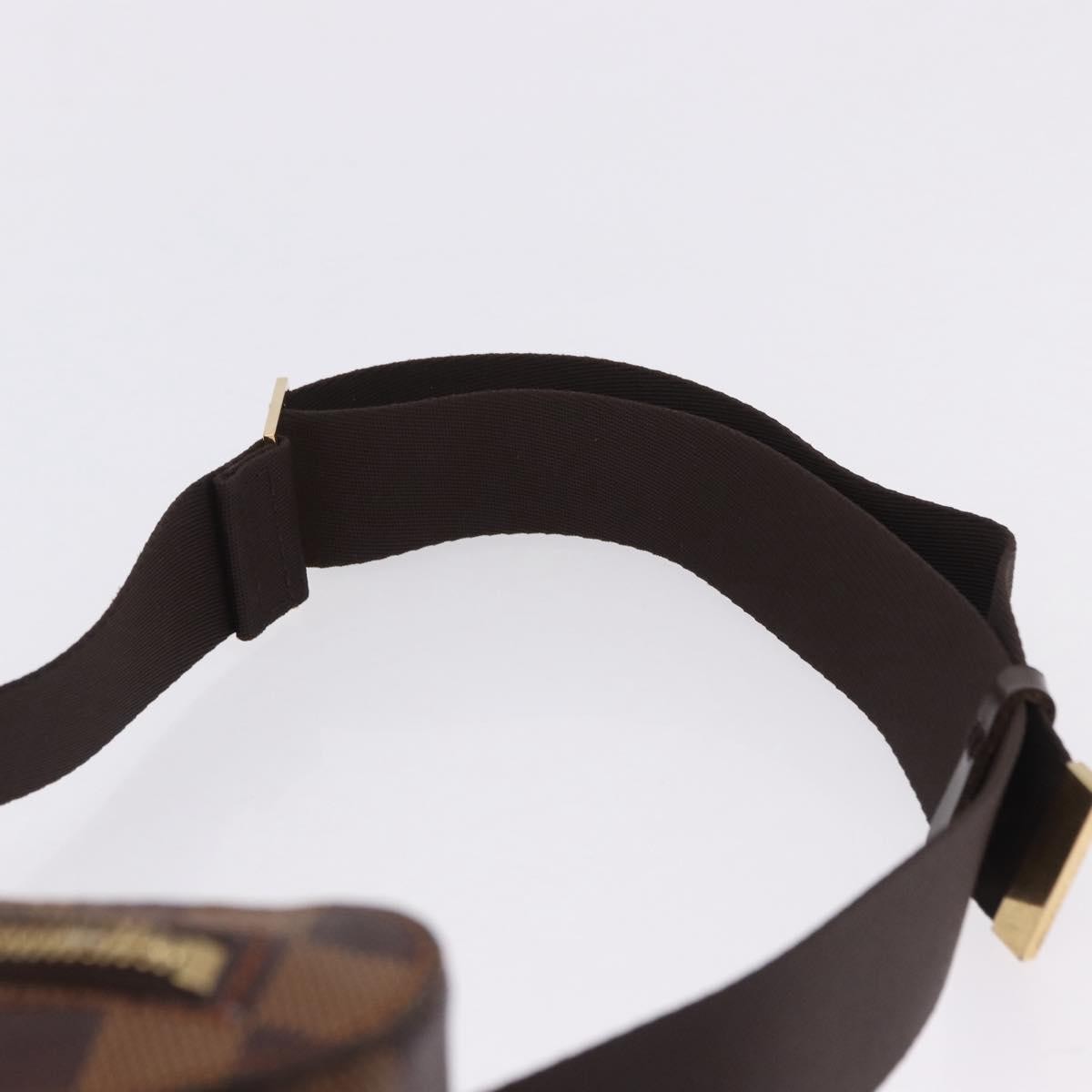Louis Vuitton Geronimos Damier Brown Canvas Clutche & Pouche Bag (Pre-Owned)