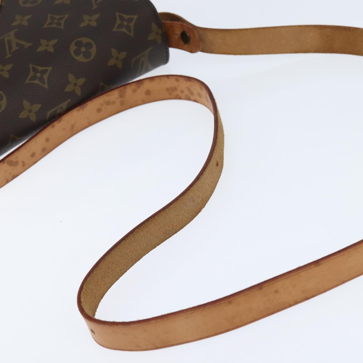Louis Vuitton Cartouchiere Monogram Canvas Brown Canvas Shoulder Bag Bag (Pre-Owned)