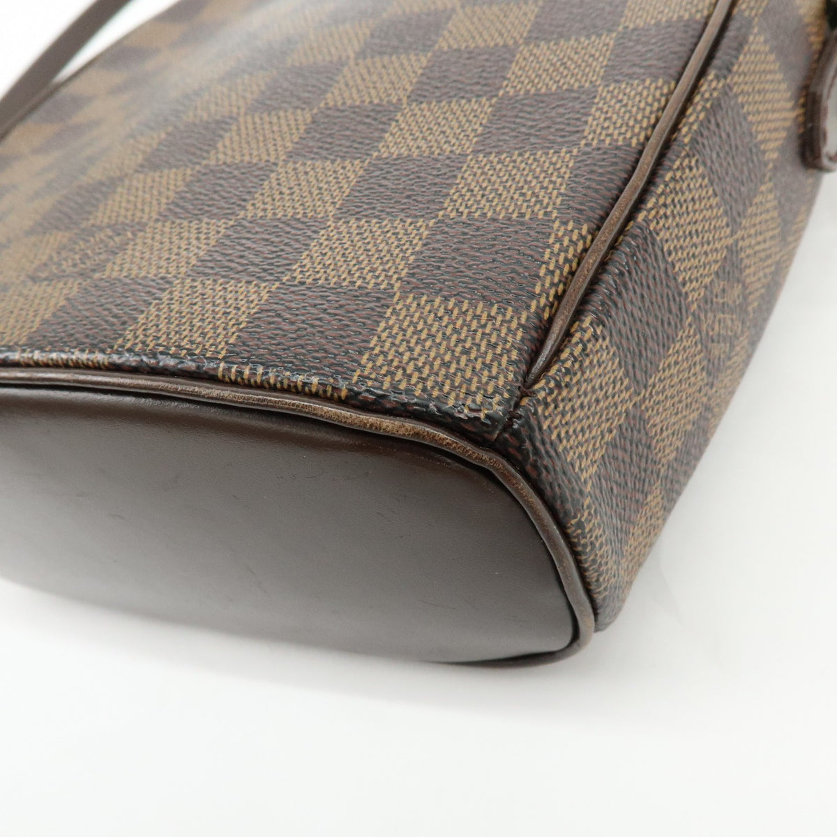 Louis Vuitton Ipanema Damier Brown Canvas Handbag (Pre-Owned)