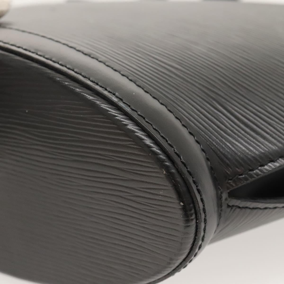 Louis Vuitton Saint Jacques Epi Leather Black Leather Handbag (Pre-Owned)