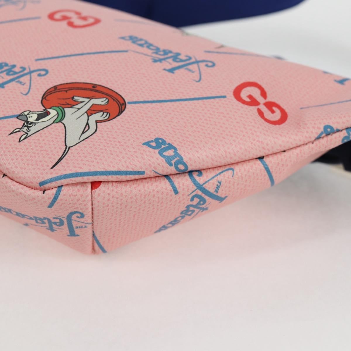 Gucci Children's Belt Gucci X The Jetsons Pink Pvc Shoulder Bag Bag (Pre-Owned)