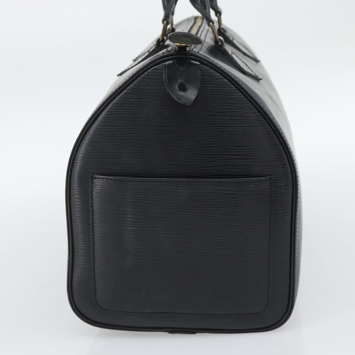 Louis Vuitton Speedy Epi Black Leather Handbag (Pre-Owned)