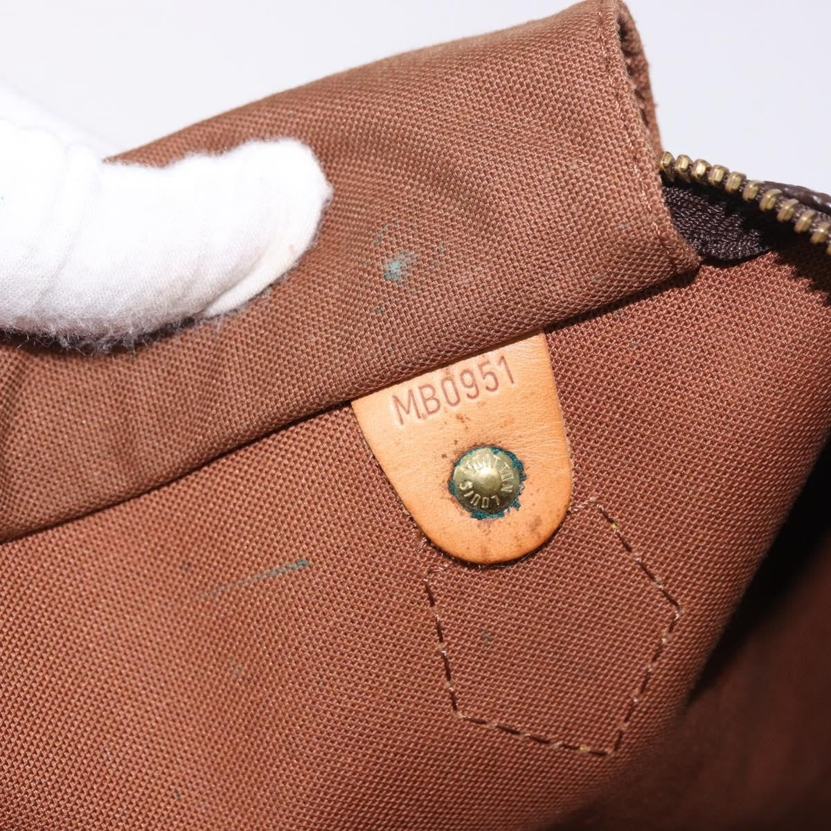 Louis Vuitton Speedy Monogram Canvas Brown Canvas Handbag (Pre-Owned)