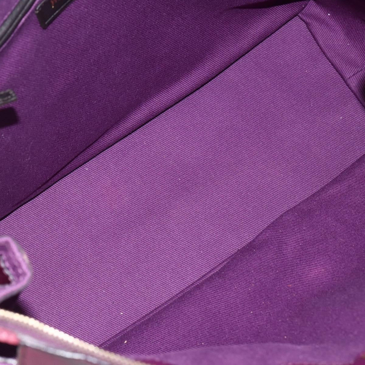 Saint Laurent Bicolor Muse Two Cabas Leather Purple Leather Tote Bag Bag (Pre-Owned)
