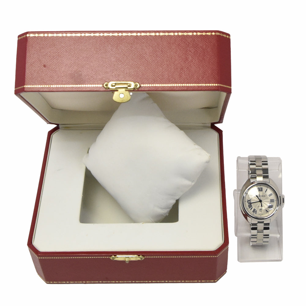 Cartier Cle De Cartier Automatic Stainless Steel Watch (Pre-Owned)