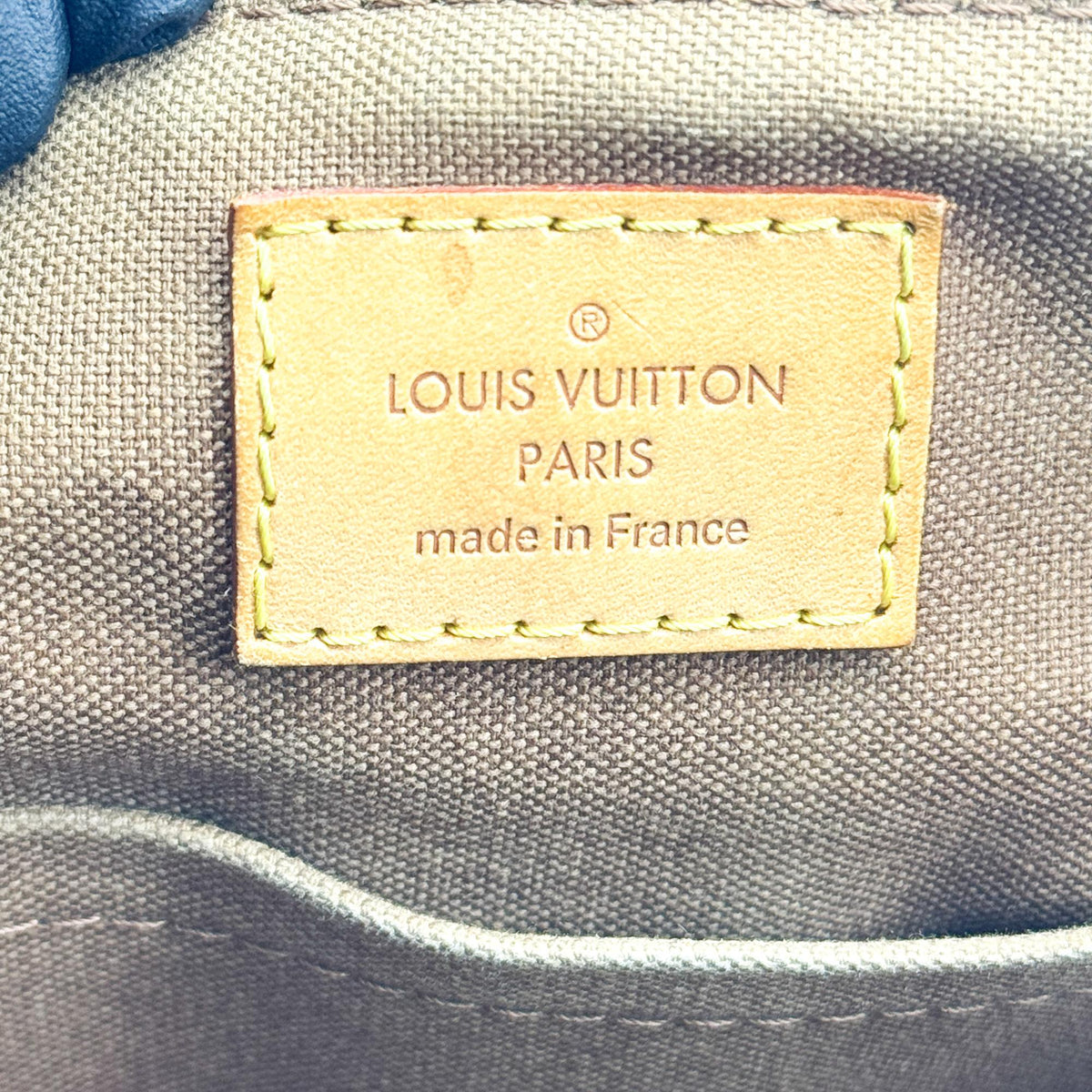 Louis Vuitton Palermo Monogram Canvas Brown Canvas Tote Bag Bag (Pre-Owned)