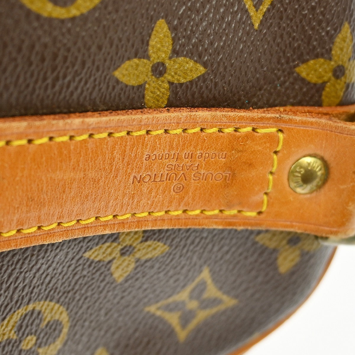 Louis Vuitton Keepall Bandouliere Monogram Canvas Brown Canvas Travel Bag Bag (Pre-Owned)