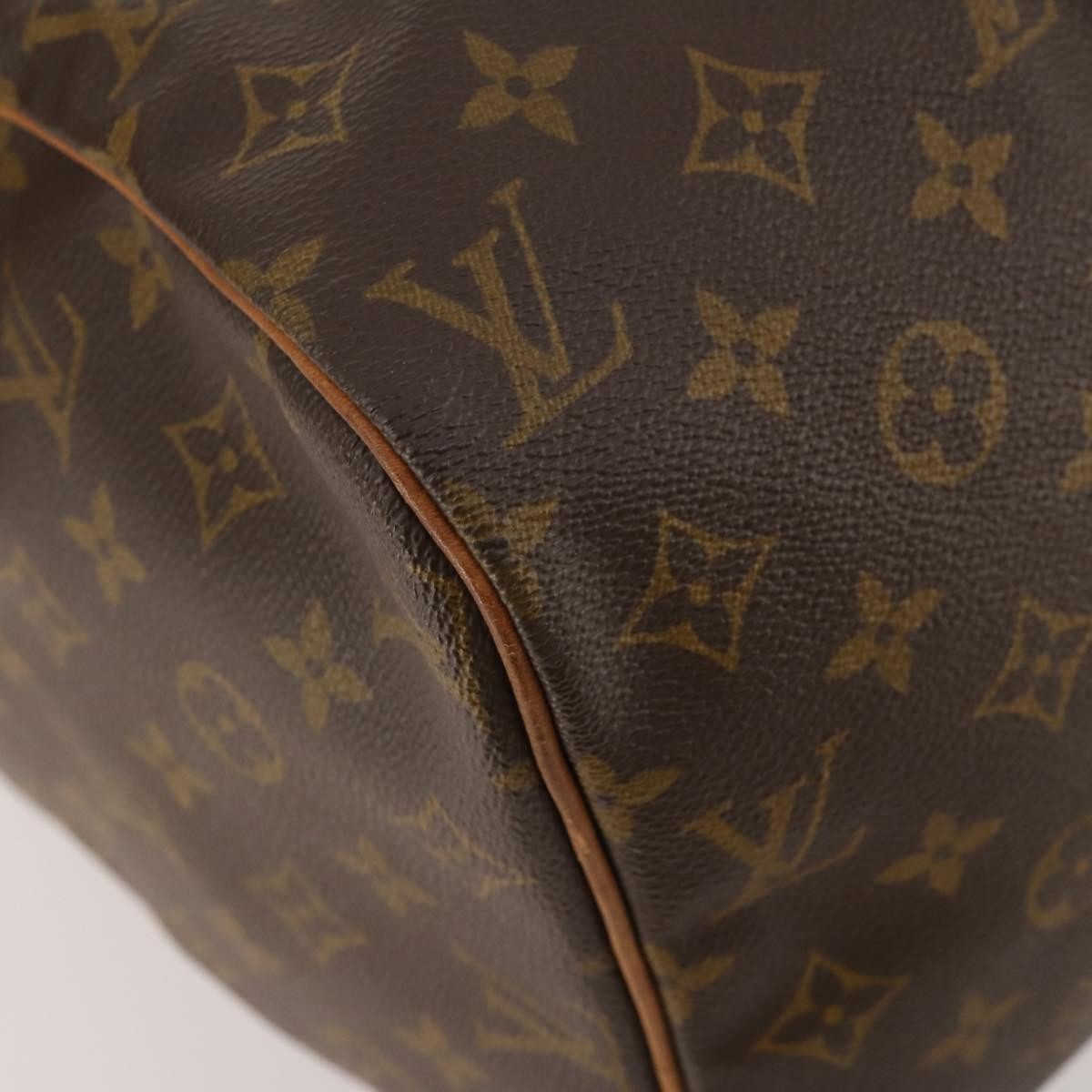 Louis Vuitton Sac Souple Monogram Canvas Brown Canvas Handbag (Pre-Owned)