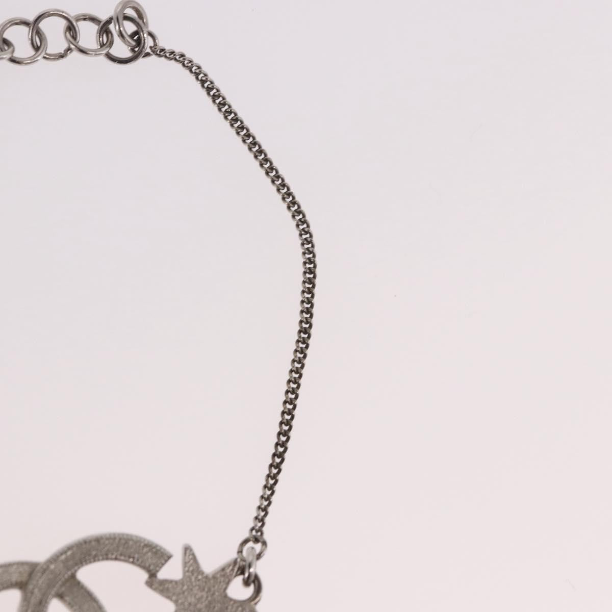 Chanel Cc Charm Metal Silver Metal Bracelet Jewelry (Pre-Owned)