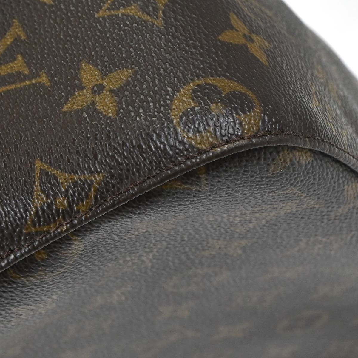 Louis Vuitton Looping Monogram Canvas Brown Canvas Handbag (Pre-Owned)