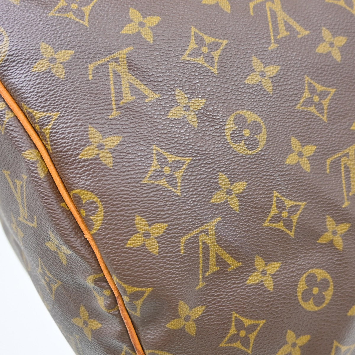 Louis Vuitton Keepall Monogram Canvas Brown Canvas Travel Bag Bag (Pre-Owned)