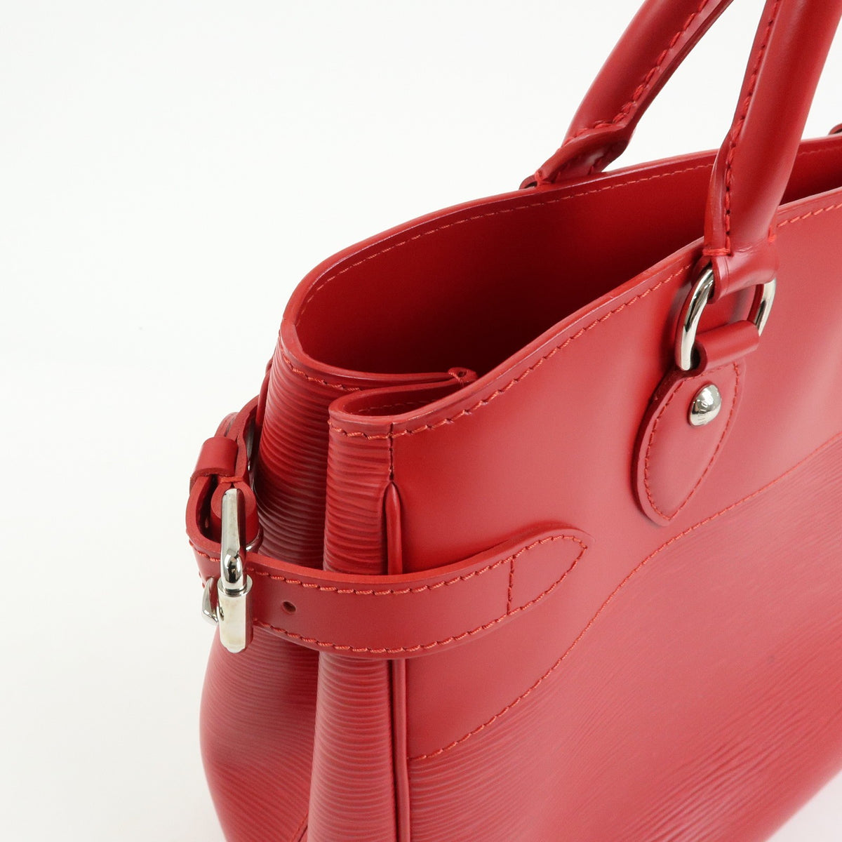 Louis Vuitton Passy Epi Leather Red Leather Tote Bag Bag (Pre-Owned)