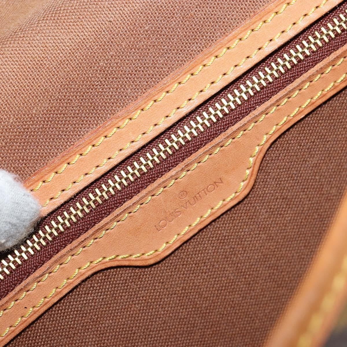 Louis Vuitton Sac Gibeciere Messenger Monogram Canvas Brown Canvas Shoulder Bag Bag (Pre-Owned)