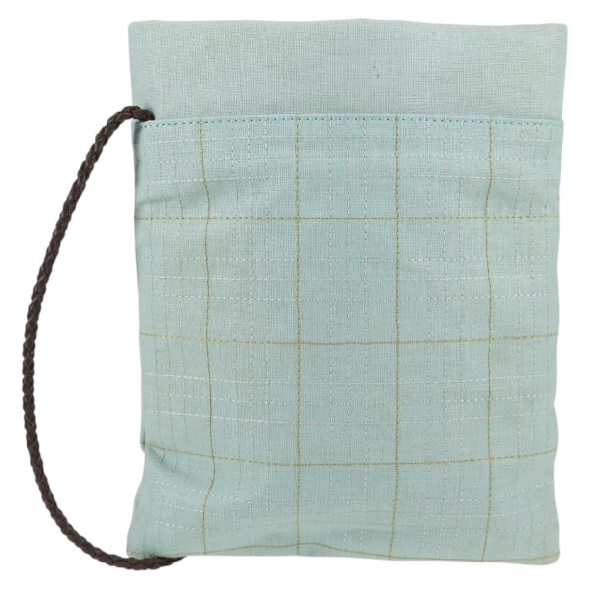 Burberry Vintage Canvas Blue Canvas Shoulder Bag Bag (Pre-Owned)