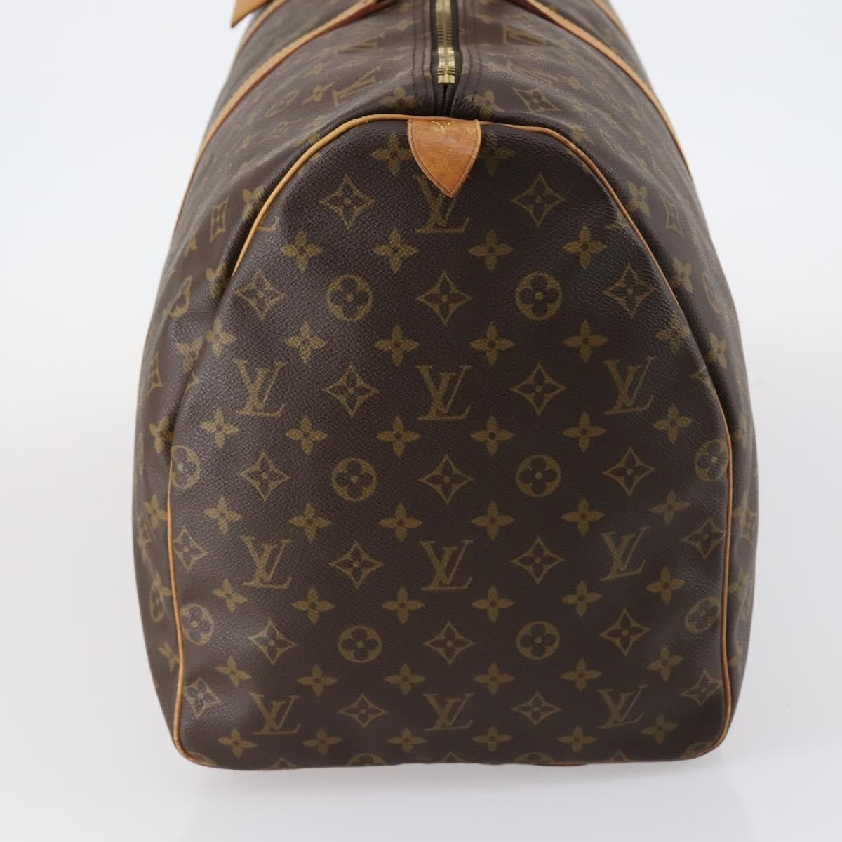 Louis Vuitton Keepall Monogram Canvas Brown Canvas Travel Bag Bag (Pre-Owned)